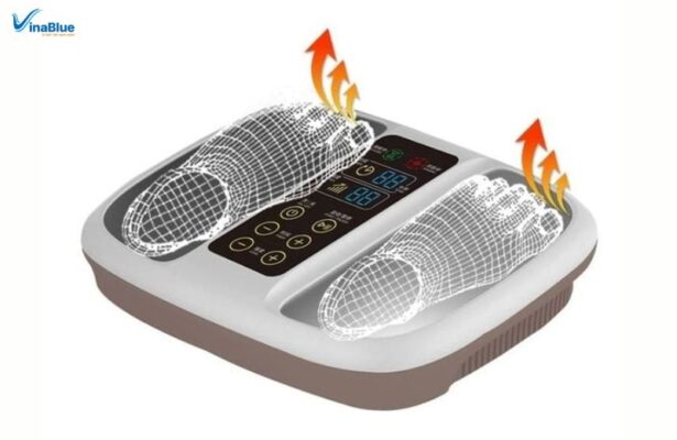 Công nghệ Terahertz tác động sâu vào mô cơ, hỗ trợ lưu thông máu và thư giãn tự nhiên cho bàn chân.