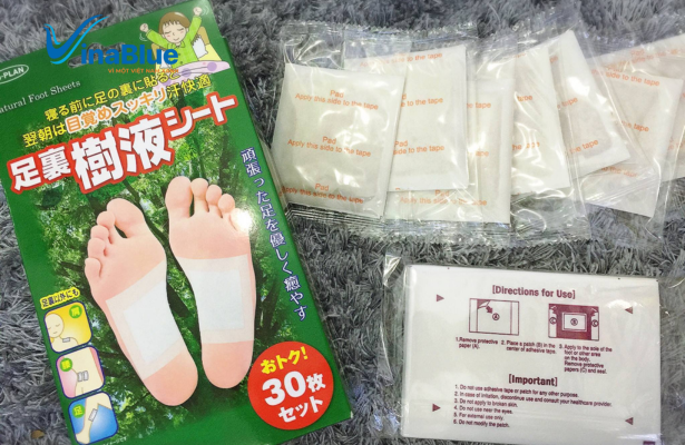 Miếng dán thải độc chân xuất xứ từ Nhật Bản