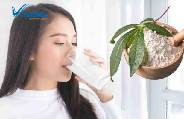 Bột sắn dây có công dụng làm mát giúp giảm áp lực cho gan và giúp là điều hoà hệ tiêu hoá